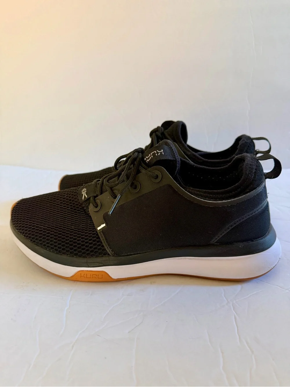 KURU ATOM Performance Heel Pain Comfort Black WOMEN'S SNEAKER SZ 8.5 Kurucloud - Picture 4 of 8